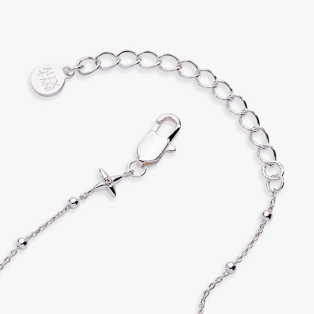 Evil Eye Inline Bracelet Silver | Alex and Ani