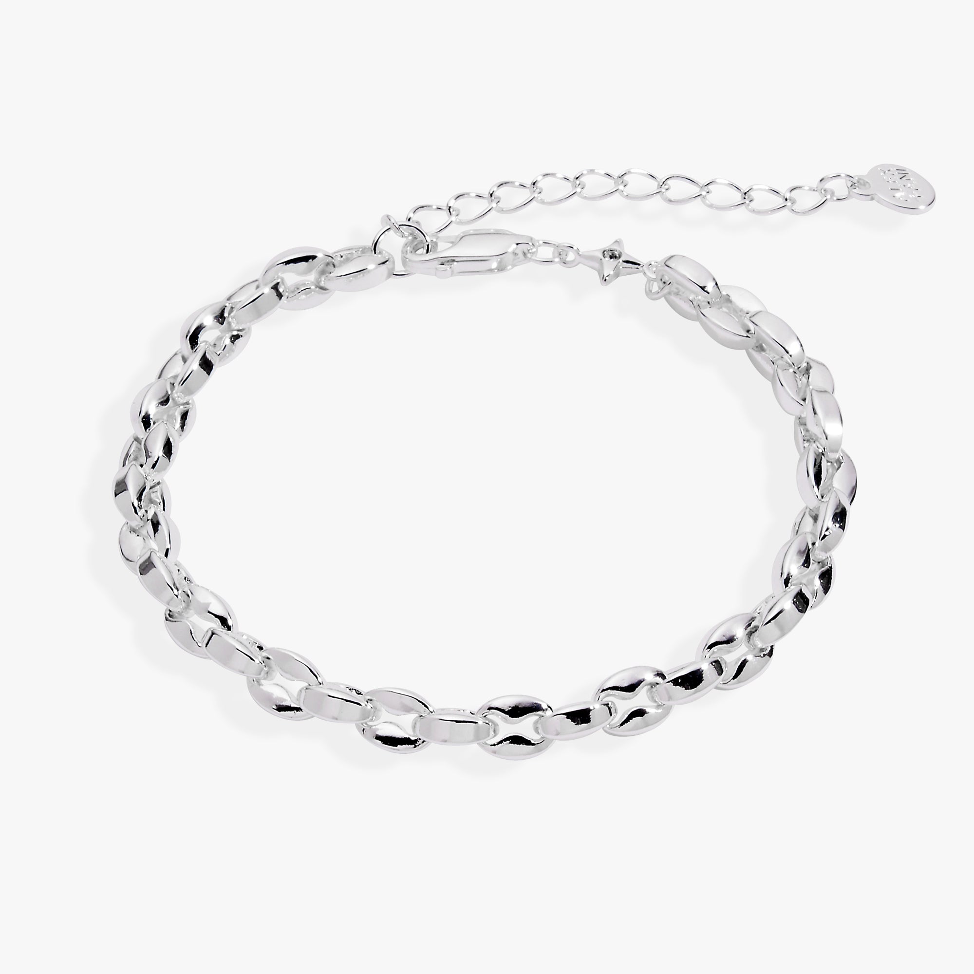 Puffy Chain Bracelet Silver | Alex and Ani
