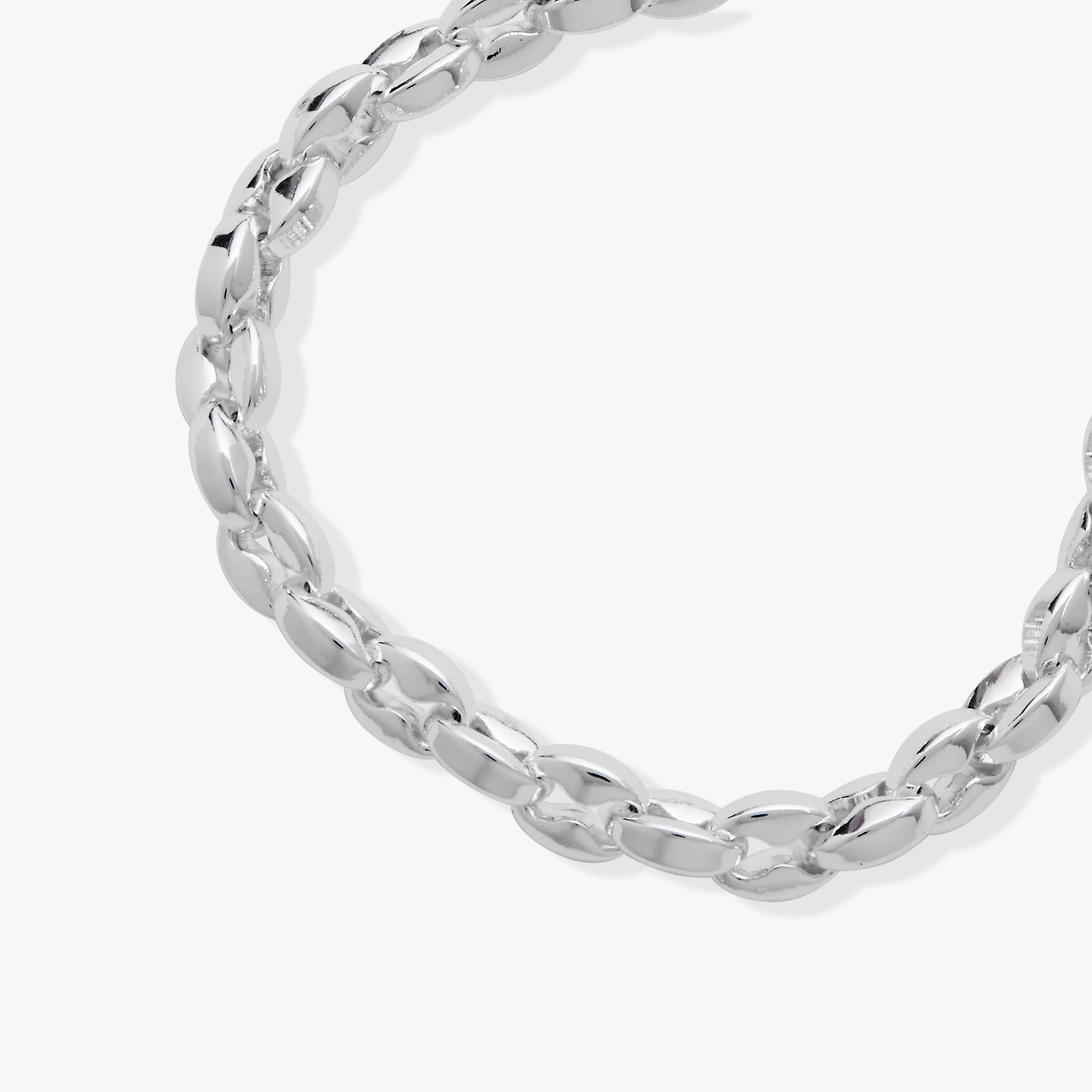 Puffy Chain Bracelet Silver | Alex and Ani