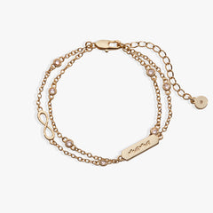 Mama Infinity Adjustable Bracelet Silver | Alex and Ani