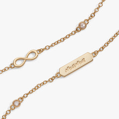 Mama Infinity Adjustable Bracelet Silver | Alex and Ani