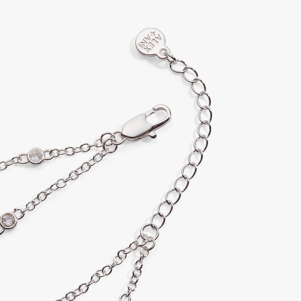 Mama Infinity Adjustable Bracelet Silver | Alex and Ani
