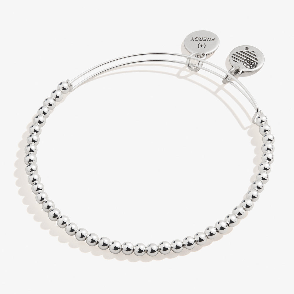 Dot Beaded Bracelet Silver | Alex and Ani