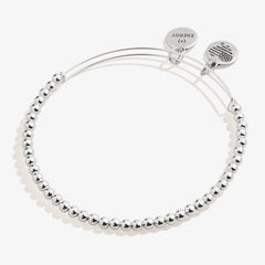Dot Beaded Bracelet Silver | Alex and Ani