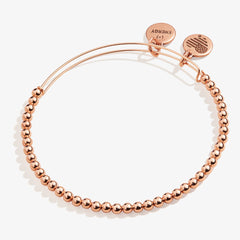 Dot Beaded Bracelet Silver | Alex and Ani