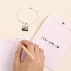 Forty & Fierce Charm Bangle - Alex and Ani Shiny Silver | Alex and Ani