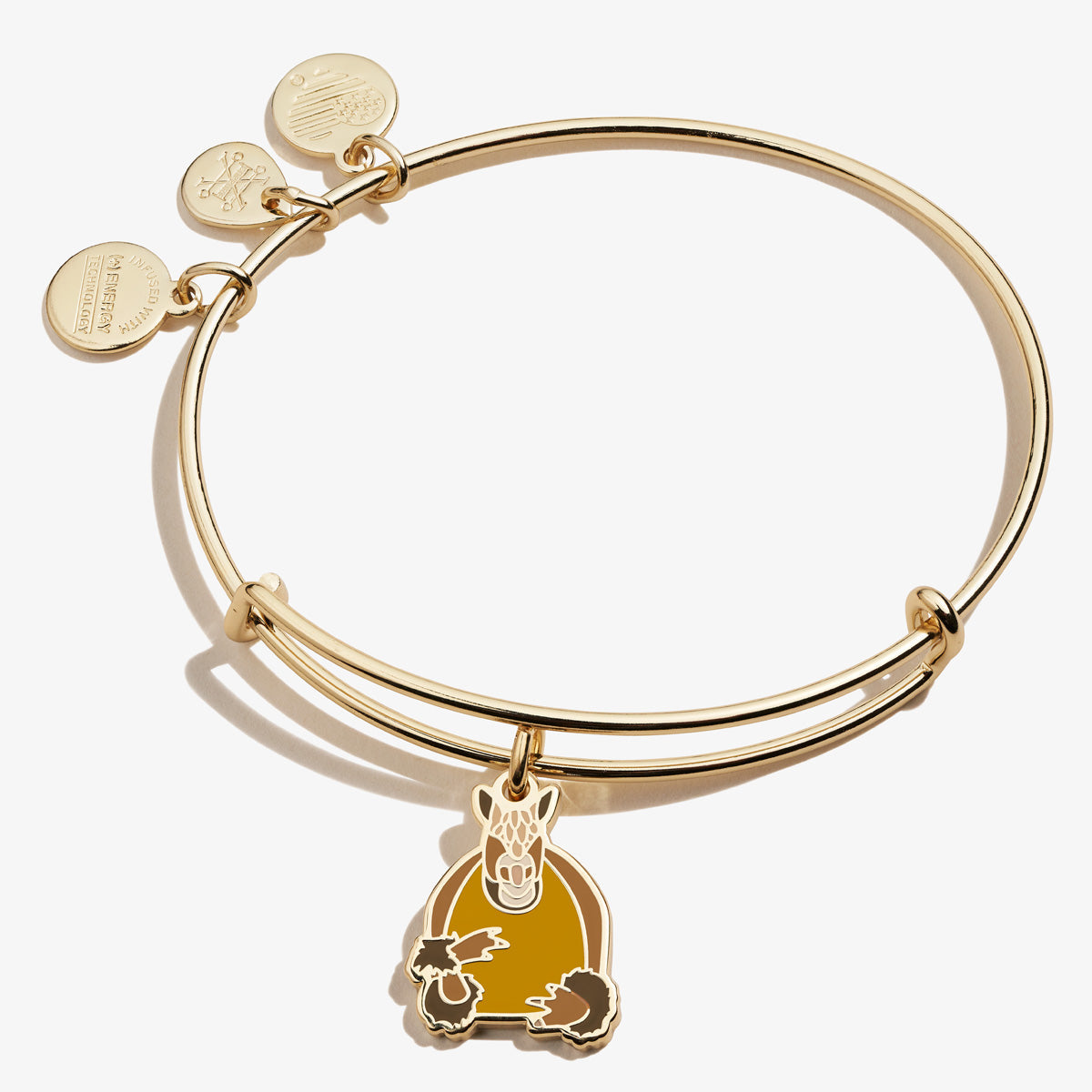 Friends Holiday Armadillo Charm Bangle - Alex and Ani Shiny Gold | Alex and Ani