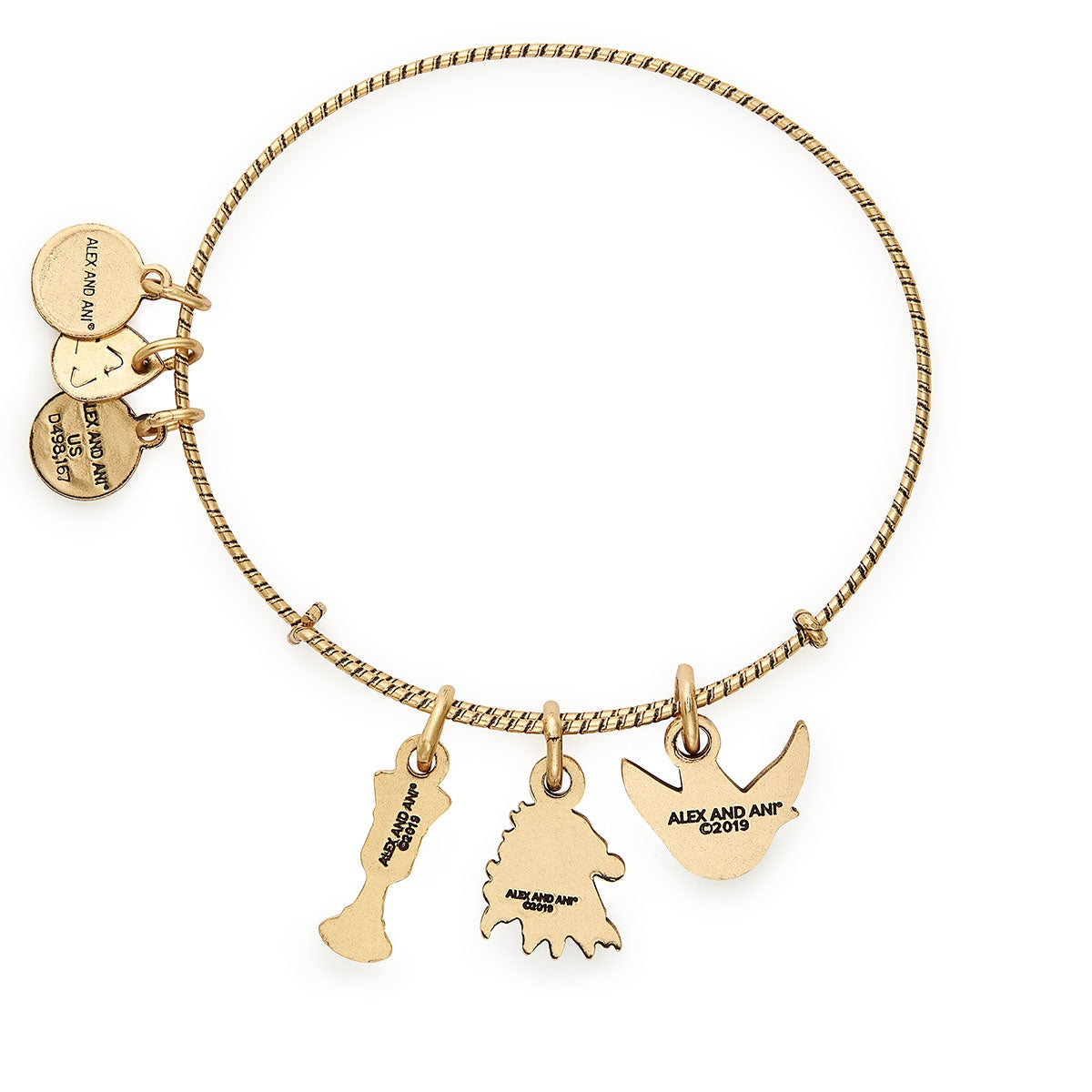 Game of Thrones™ House Lannister Charm Bangle - Alex and Ani Rafaelian Gold | Alex and Ani