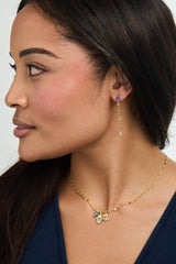 SOM - Evil Eye Triple Charm Necklace Gold | Alex and Ani