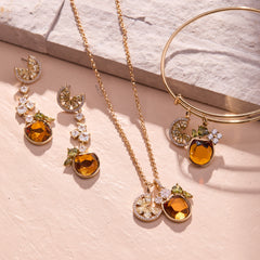Spritz O Clock Necklace Gold | Alex and Ani