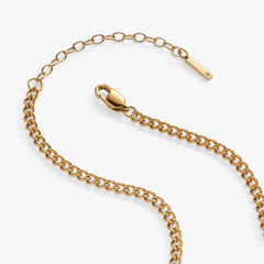 Mama curb chain neck Stainless Steel Gold | Alex and Ani