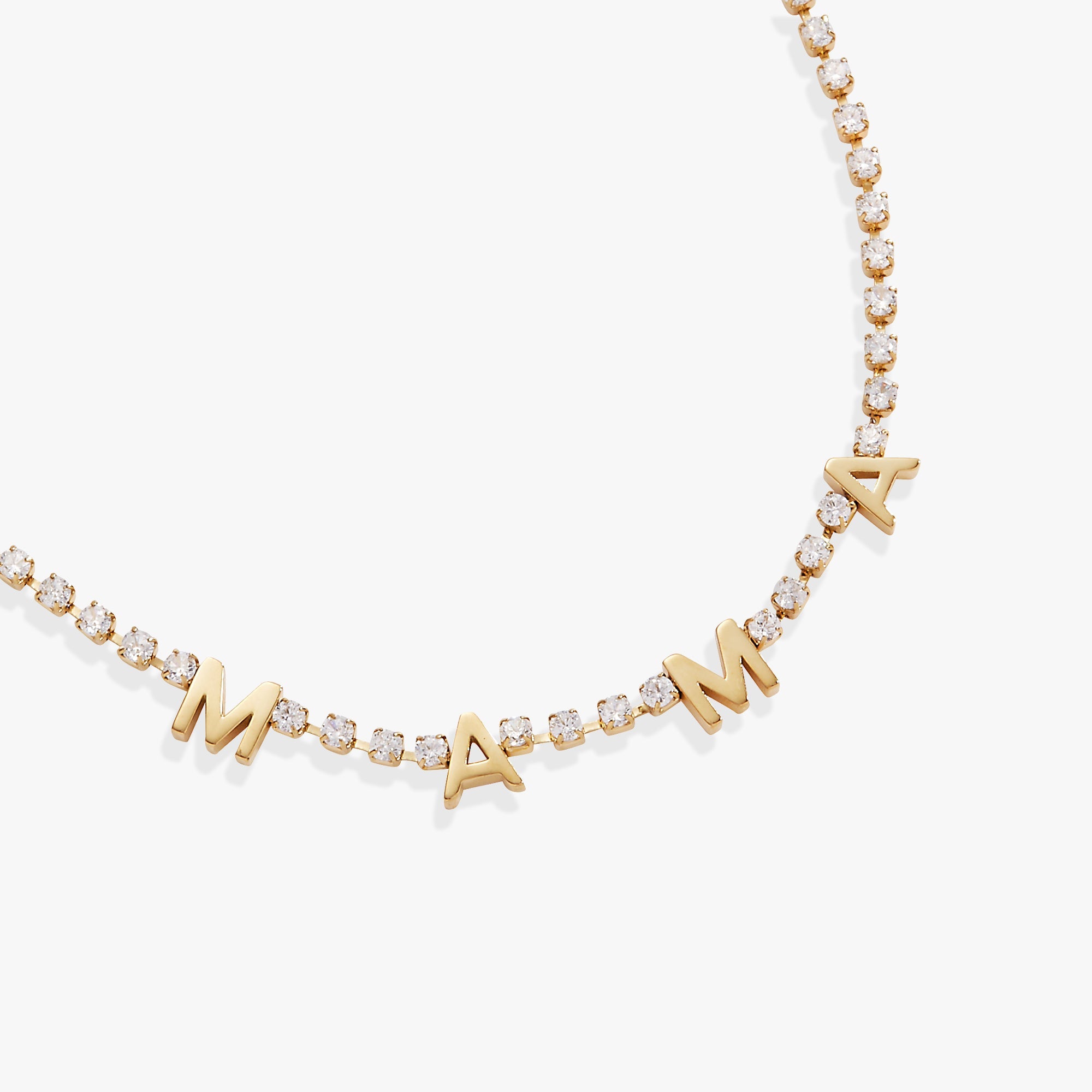 Mama Tennis Stainless Steel Gold | Alex and Ani