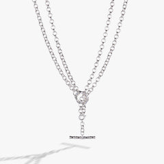 Bamboo Convertible Necklace or Bracelet Silver | Alex and Ani