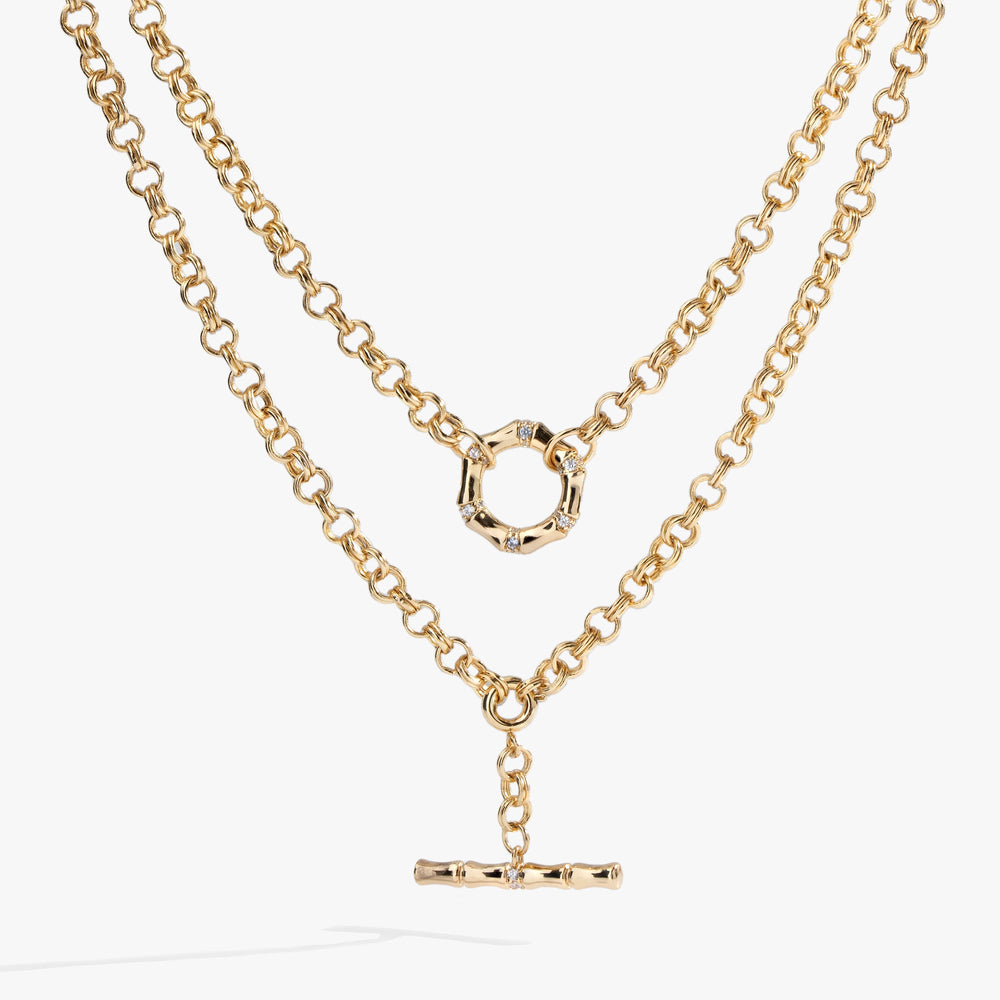 Bamboo Convertible Necklace or Bracelet Silver | Alex and Ani