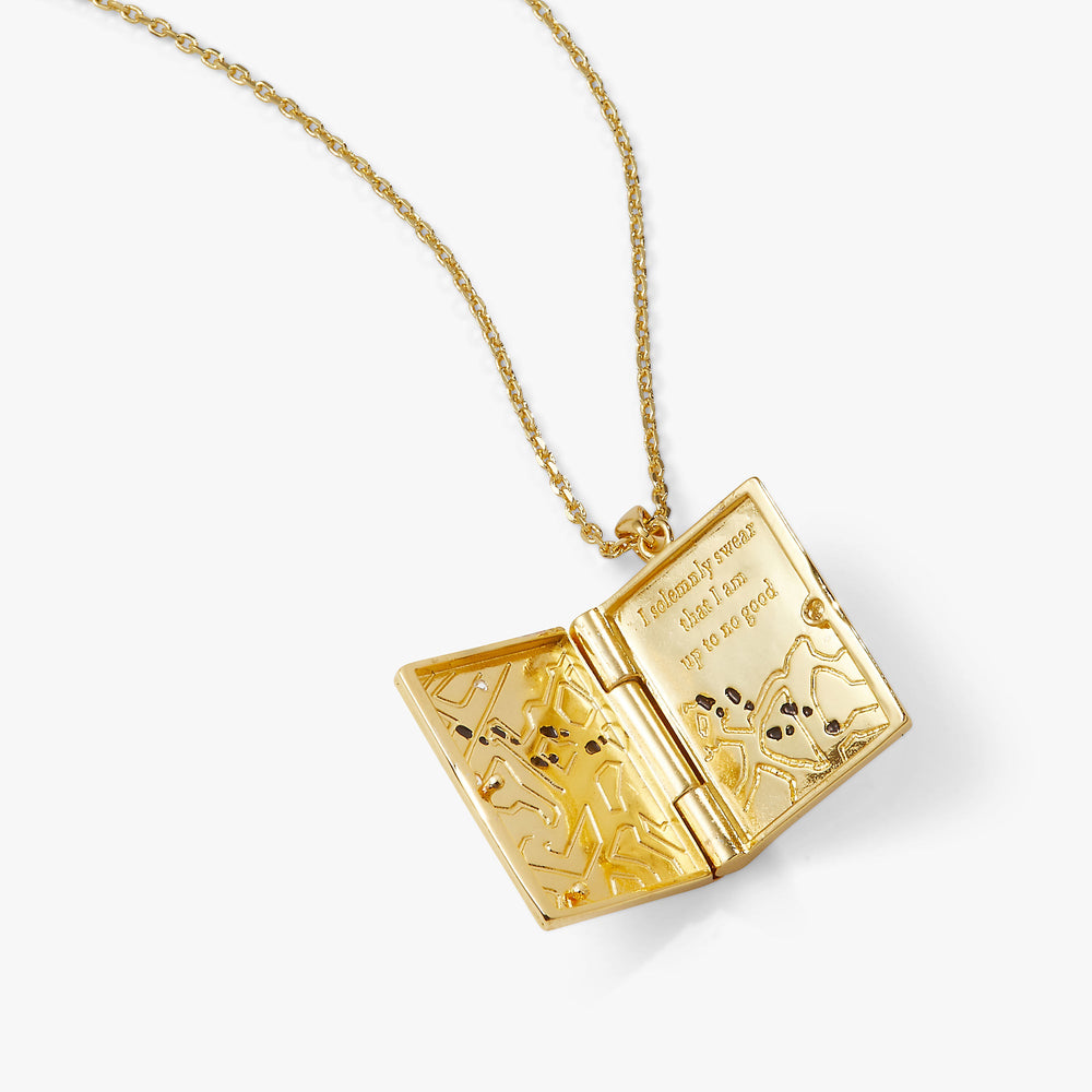 Harry Potter™ Mischief Managed Locket Necklace Gold | Alex and Ani