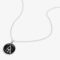 Harry Potter™ 'Incendio' Necklace, Adjustable Shiny Silver | Alex and Ani