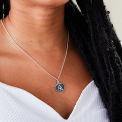 Harry Potter™ 'Incendio' Necklace, Adjustable Shiny Silver | Alex and Ani