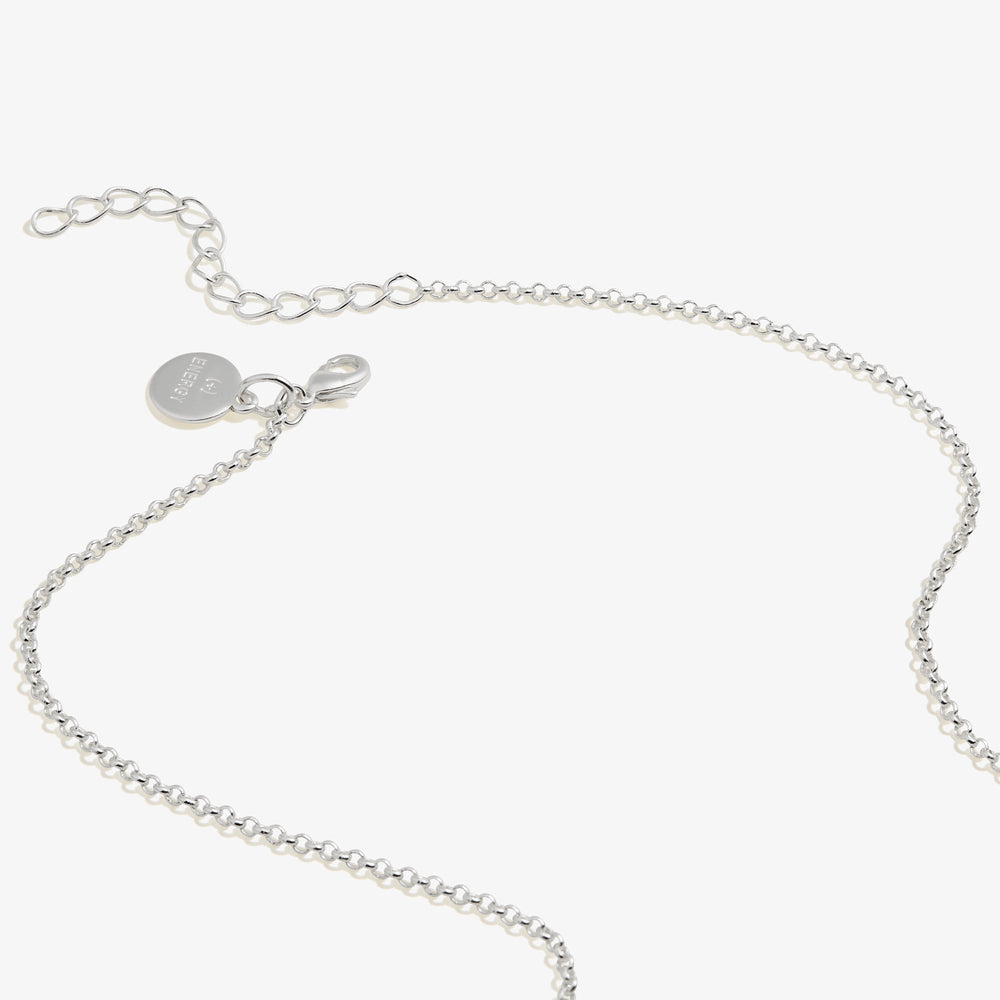 Harry Potter™ 'Ascendio' Necklace, Adjustable Shiny Silver | Alex and Ani