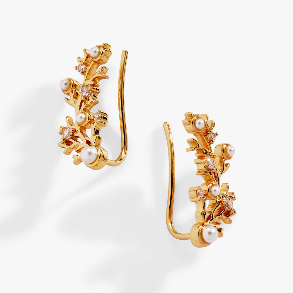 Coral Ear Crawler Gold | Alex and Ani