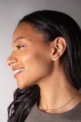 Celestial Shooting Star Ear Jacket Earring Gold | Alex and Ani