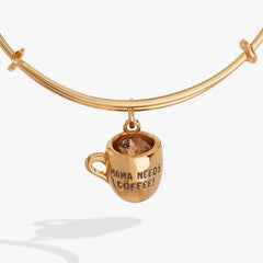 Mama Needs Coffee EWB Gold | Alex and Ani