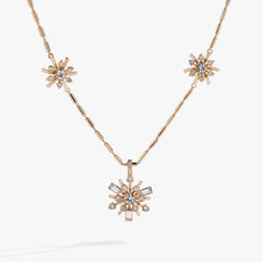 Festive Sparkle Inline Pendant Necklace Gold | Alex and Ani
