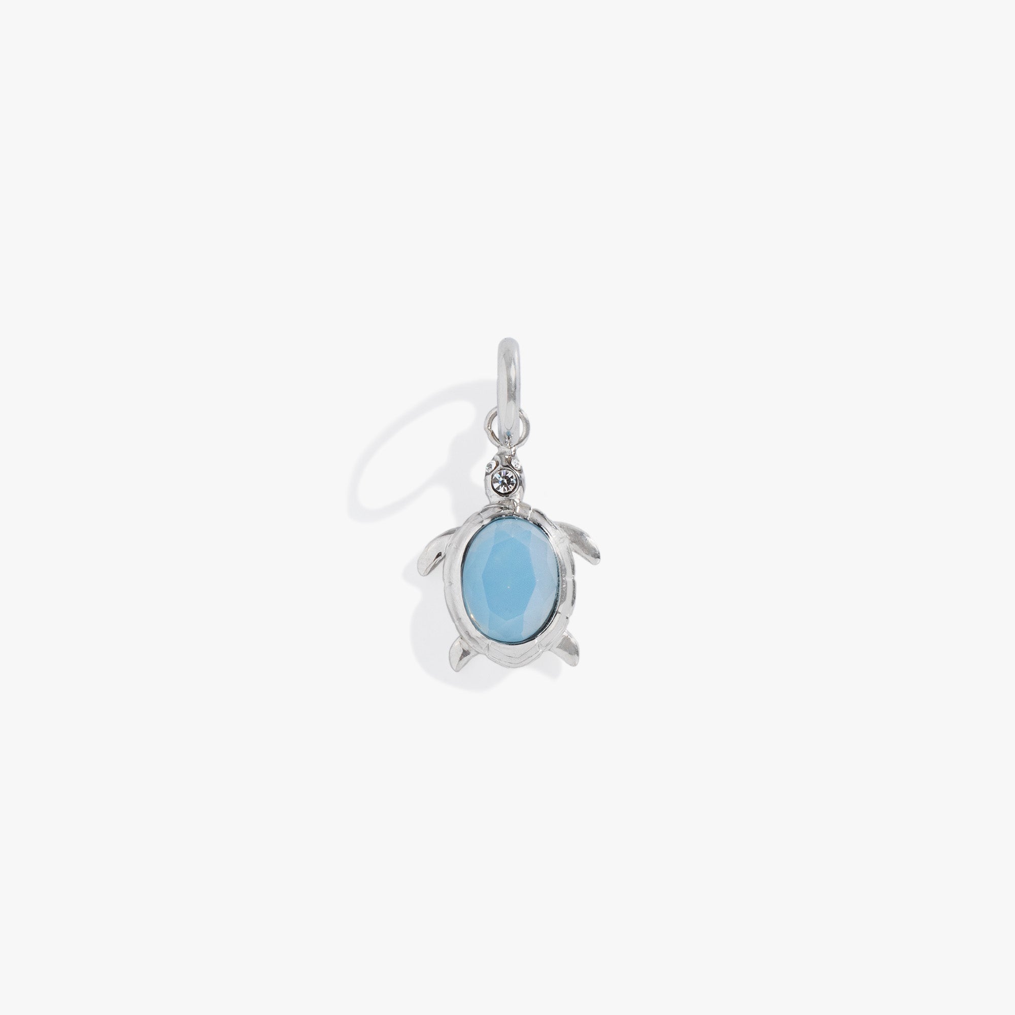 Sea Turtle Interchangeable Charm Stainless Steel Silver | Alex and Ani