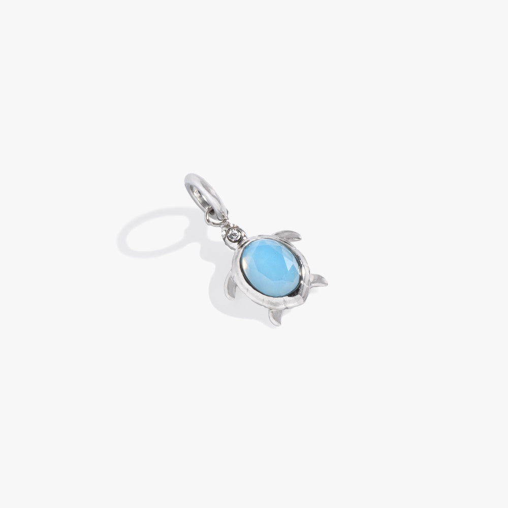 Sea Turtle Interchangeable Charm Stainless Steel Silver | Alex and Ani