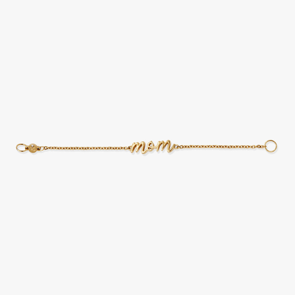 “Mom” Strand Stainless Steel Gold | Alex and Ani