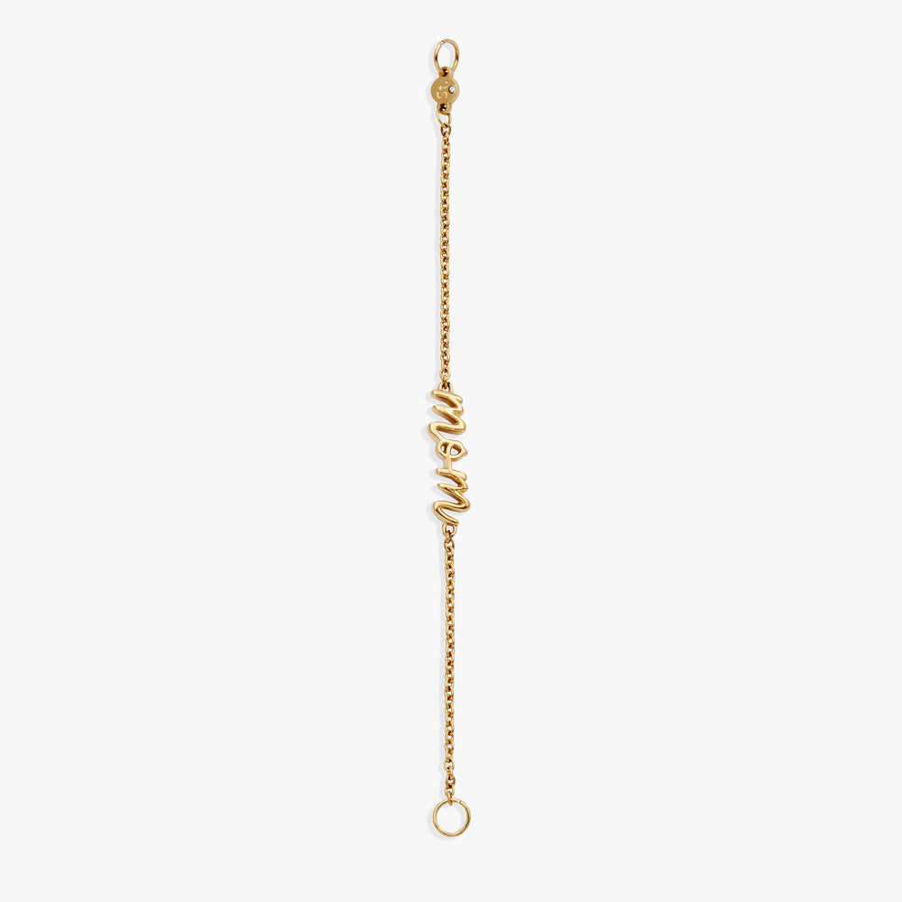 “Mom” Strand Stainless Steel Gold | Alex and Ani