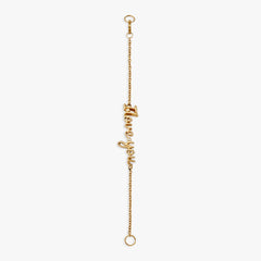 “I Love You” Strand Stainless Steel Gold | Alex and Ani