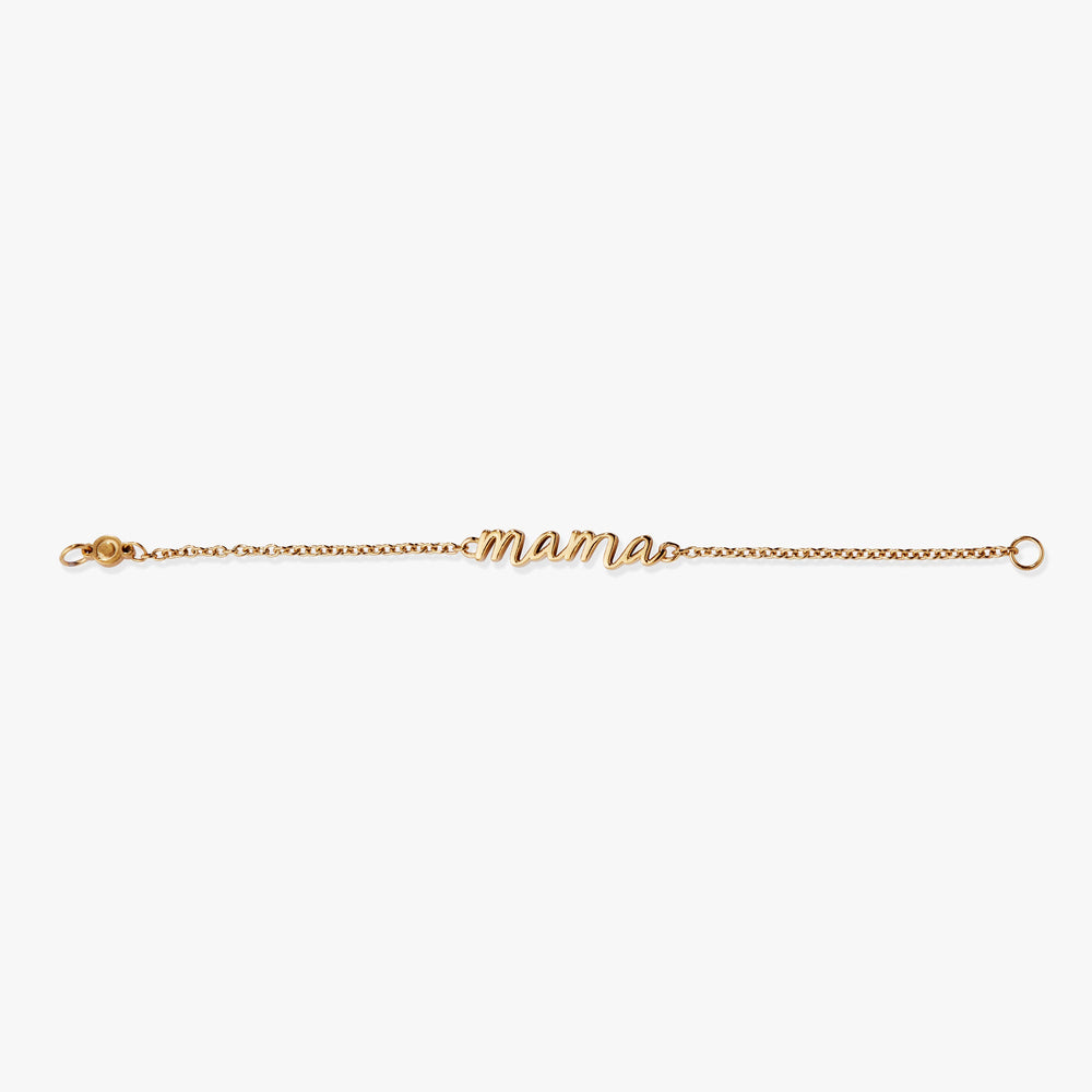 “Mama” Strand Stainless Steel Gold | Alex and Ani