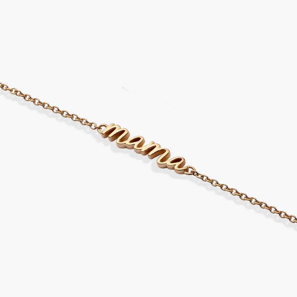 “Mama” Strand Stainless Steel Gold | Alex and Ani