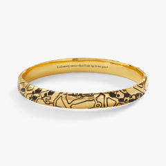 Harry Potter™ Mischief Managed Hinge Bracelet Gold | Alex and Ani