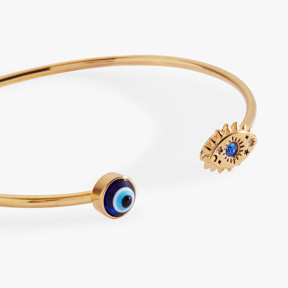 SOM - Evil Eye Flex cuff Gold | Alex and Ani