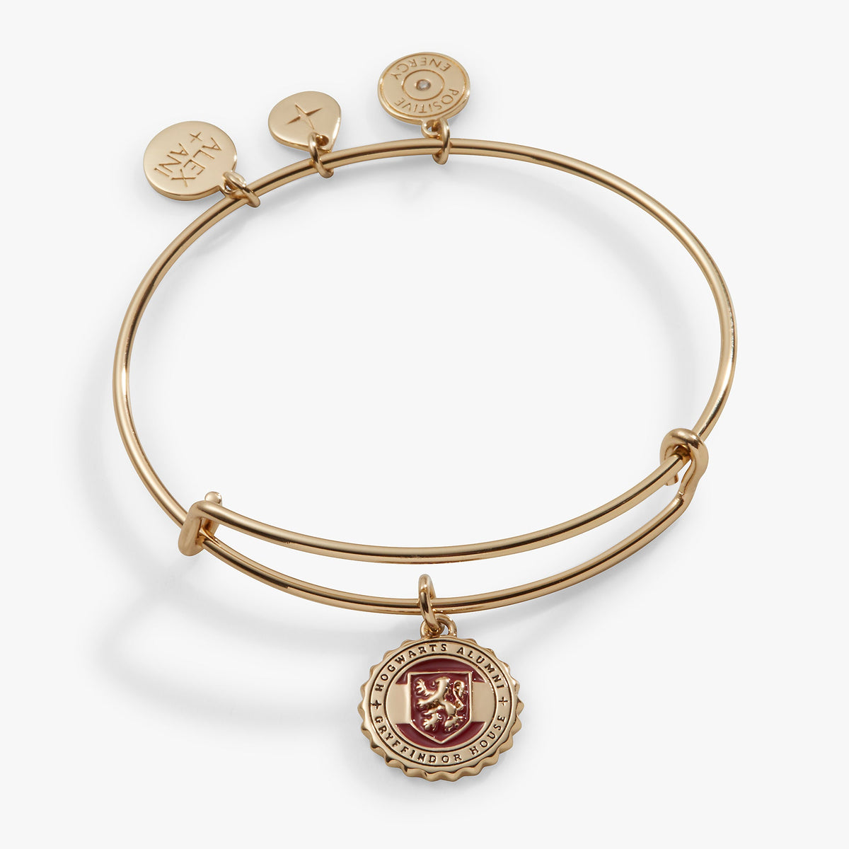 Harry Potter™ Gryffindor House Charm Bangle Gold | Alex and Ani