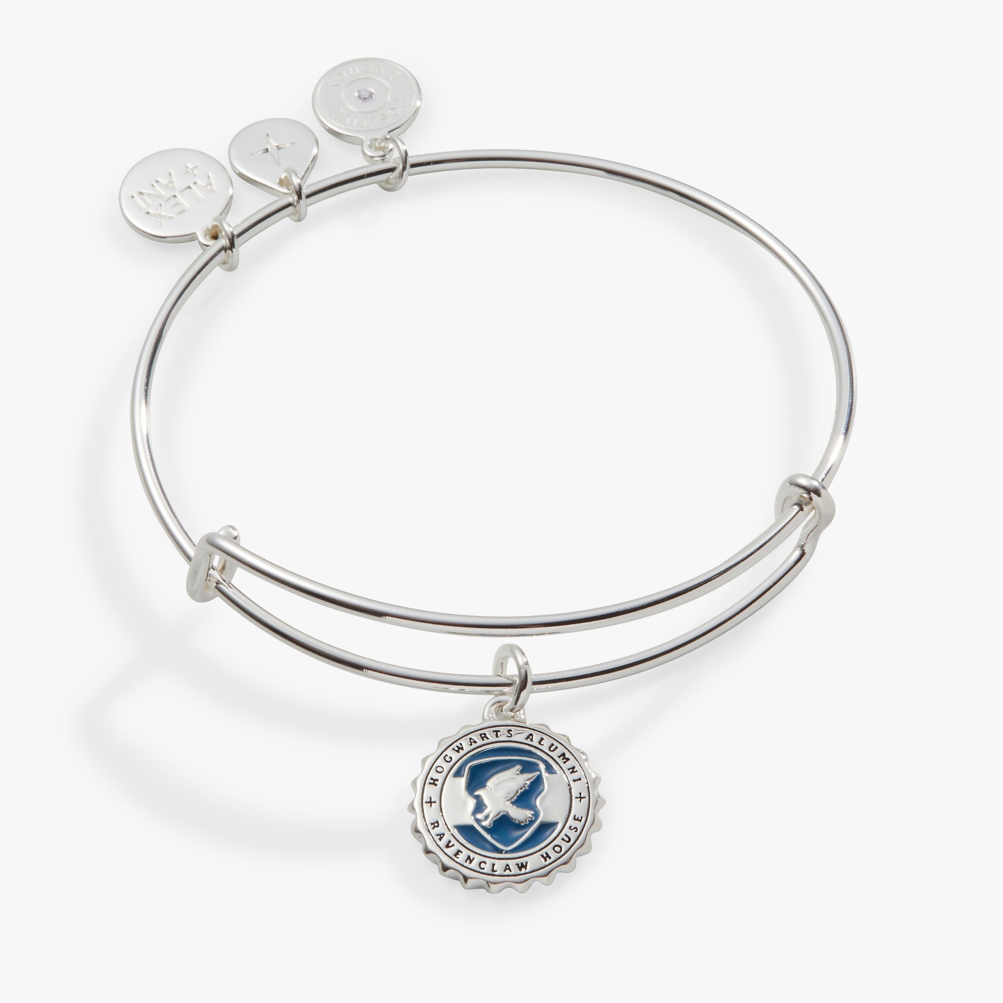 Harry Potter™ Ravenclaw House Charm Bangle Silver | Alex and Ani