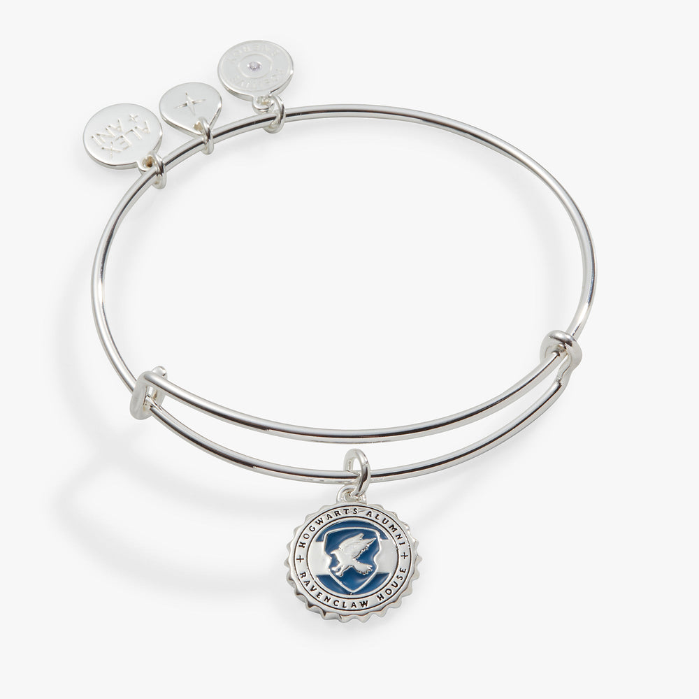 Harry Potter™ Ravenclaw House Charm Bangle Silver | Alex and Ani
