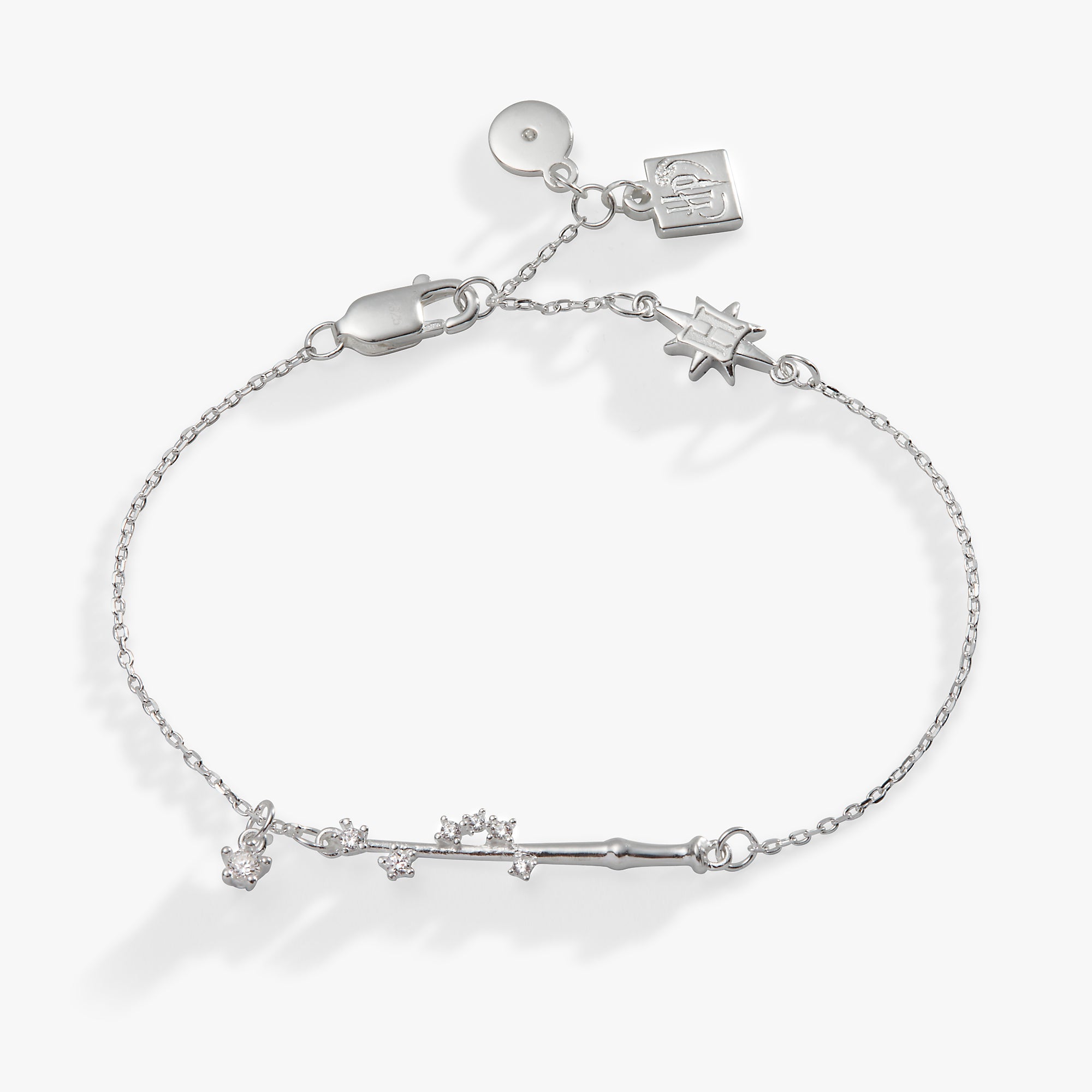 Harry Potter™ Wand Adjustable Bracelet Sterling Silver | Alex and Ani