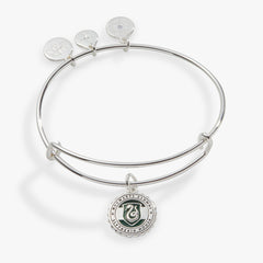 Harry Potter™ Slytherin House Charm Bangle Silver | Alex and Ani
