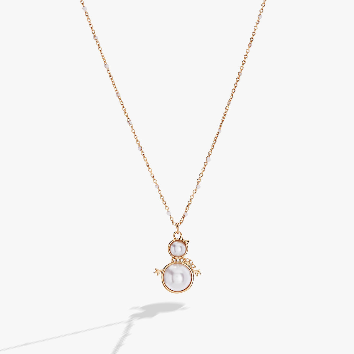 Snowwoman Necklace Shiny Gold | Alex and Ani