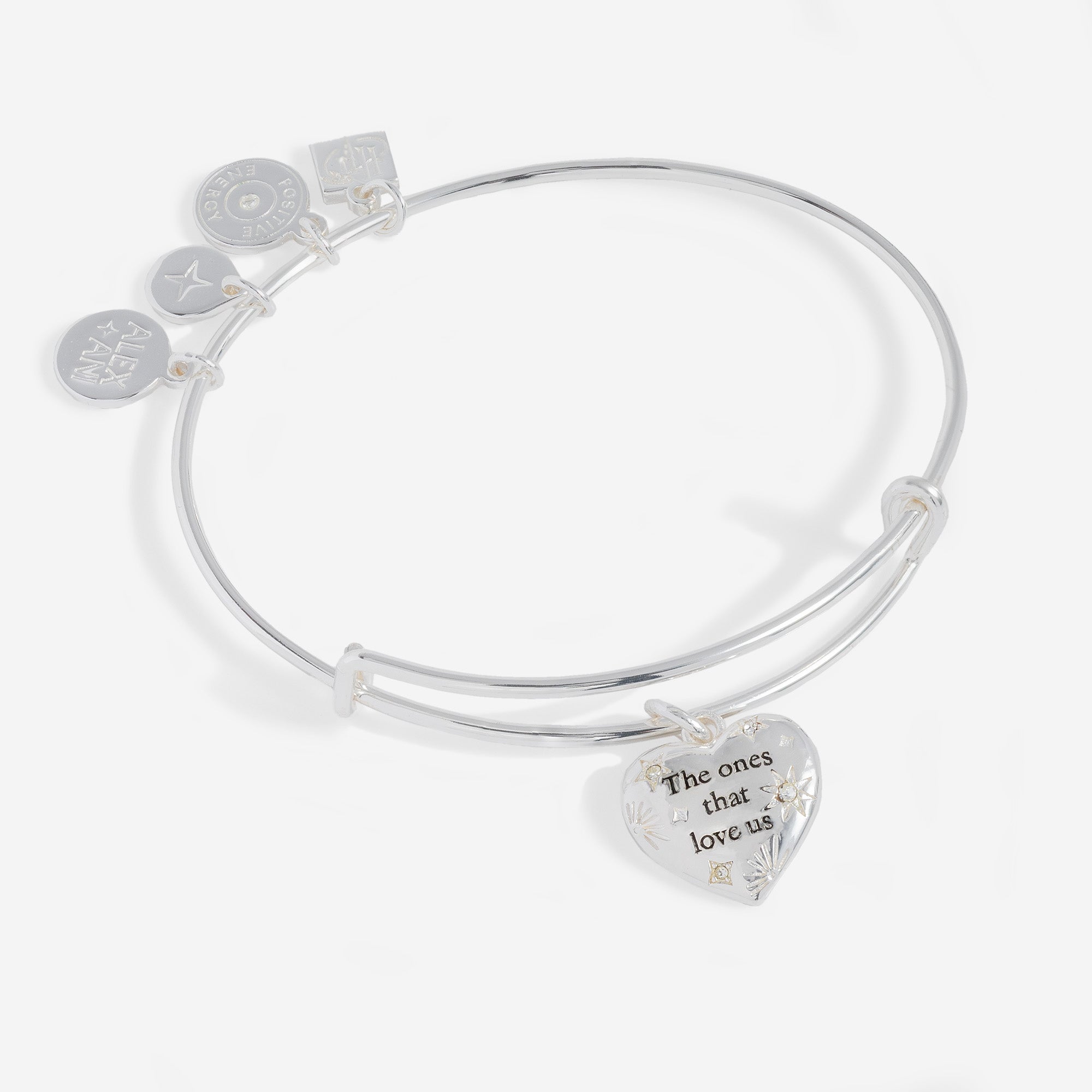 Harry Potter “The Ones That Love Us” Bangle Silver | Alex and Ani