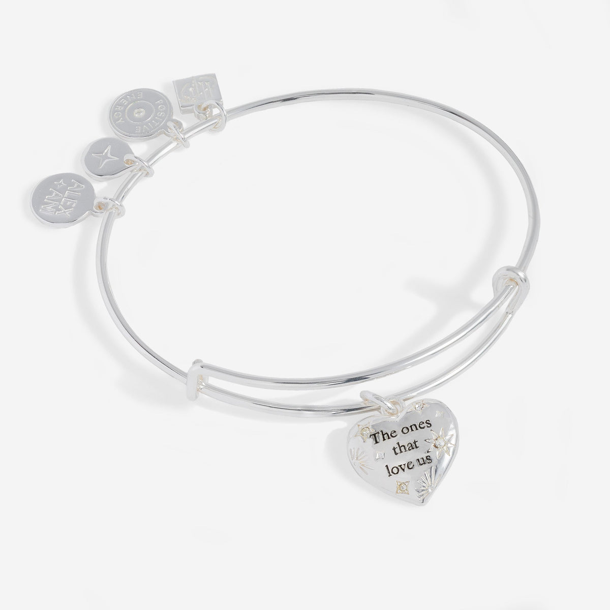 Harry Potter “The Ones That Love Us” Bangle Silver | Alex and Ani