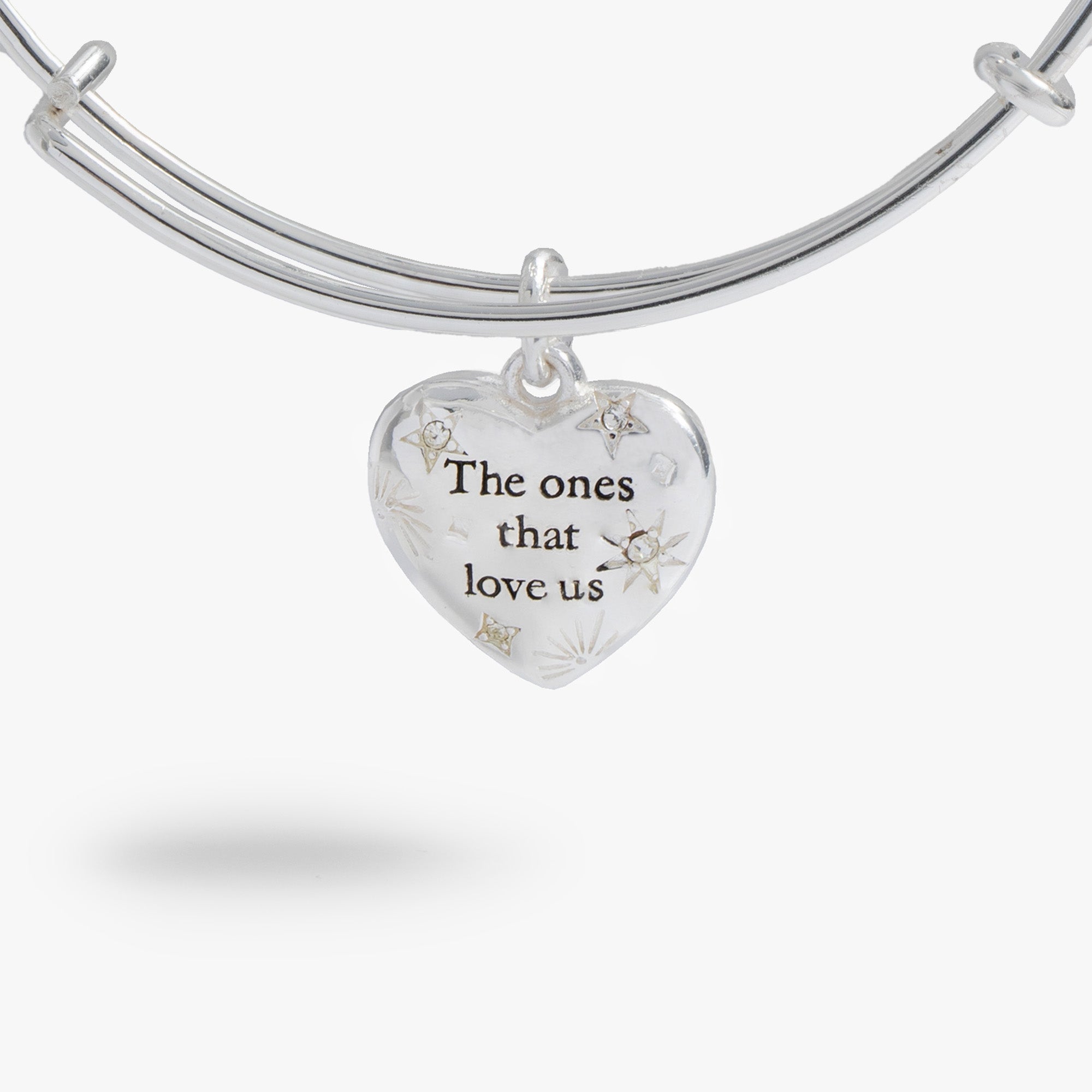 Harry Potter “The Ones That Love Us” Bangle Silver | Alex and Ani