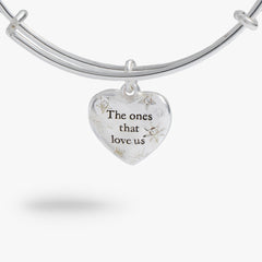 Harry Potter “The Ones That Love Us” Bangle Silver | Alex and Ani