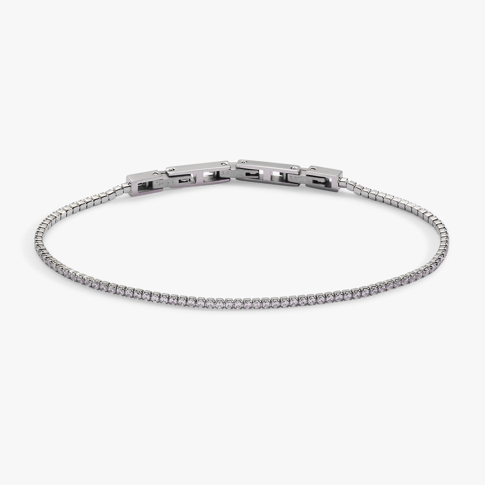 Mini Tennis Bracelet Stainless Steel Gold | Alex and Ani