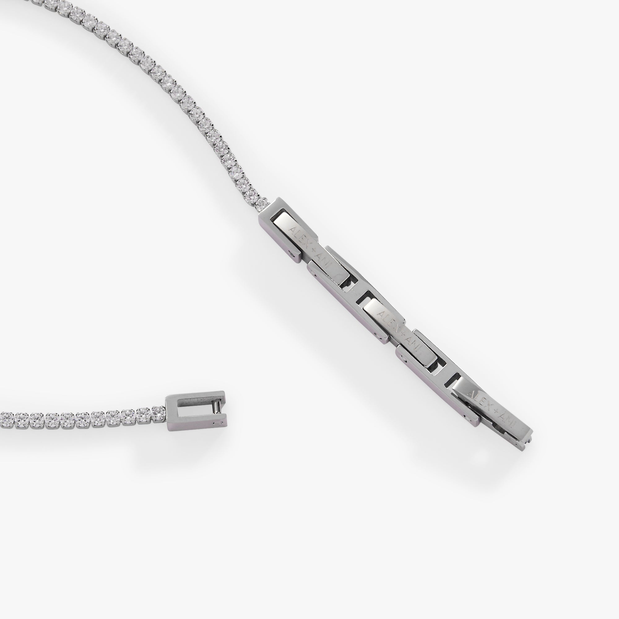 Mini Tennis Bracelet Stainless Steel Gold | Alex and Ani