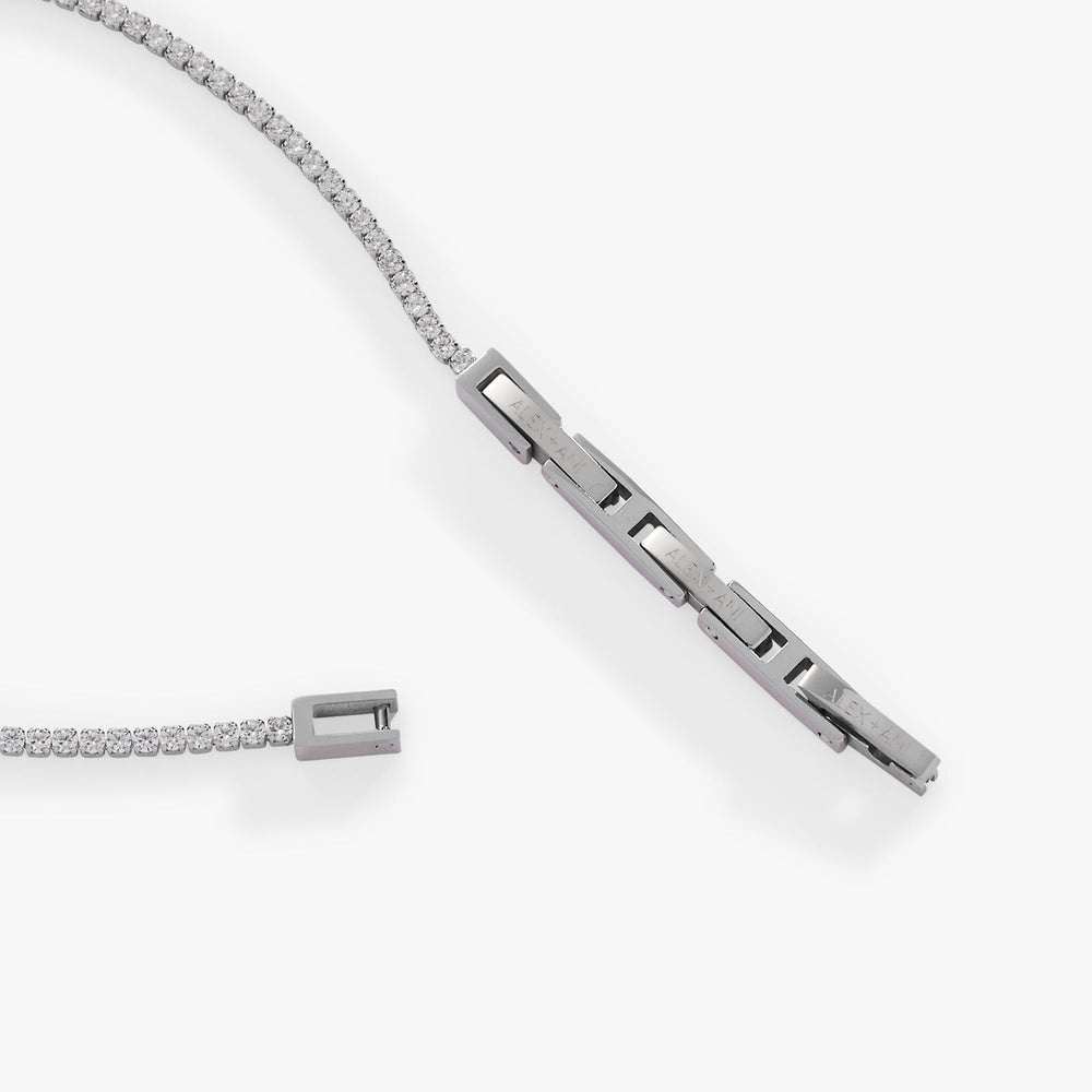 Mini Tennis Bracelet Stainless Steel Gold | Alex and Ani