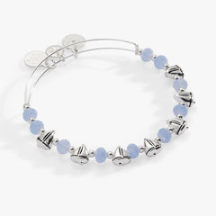 Sailboat Beaded Bangle Silver | Alex and Ani