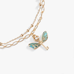 Harry Potter, Flying Keys Adjustable Bracelet Gold | Alex and Ani